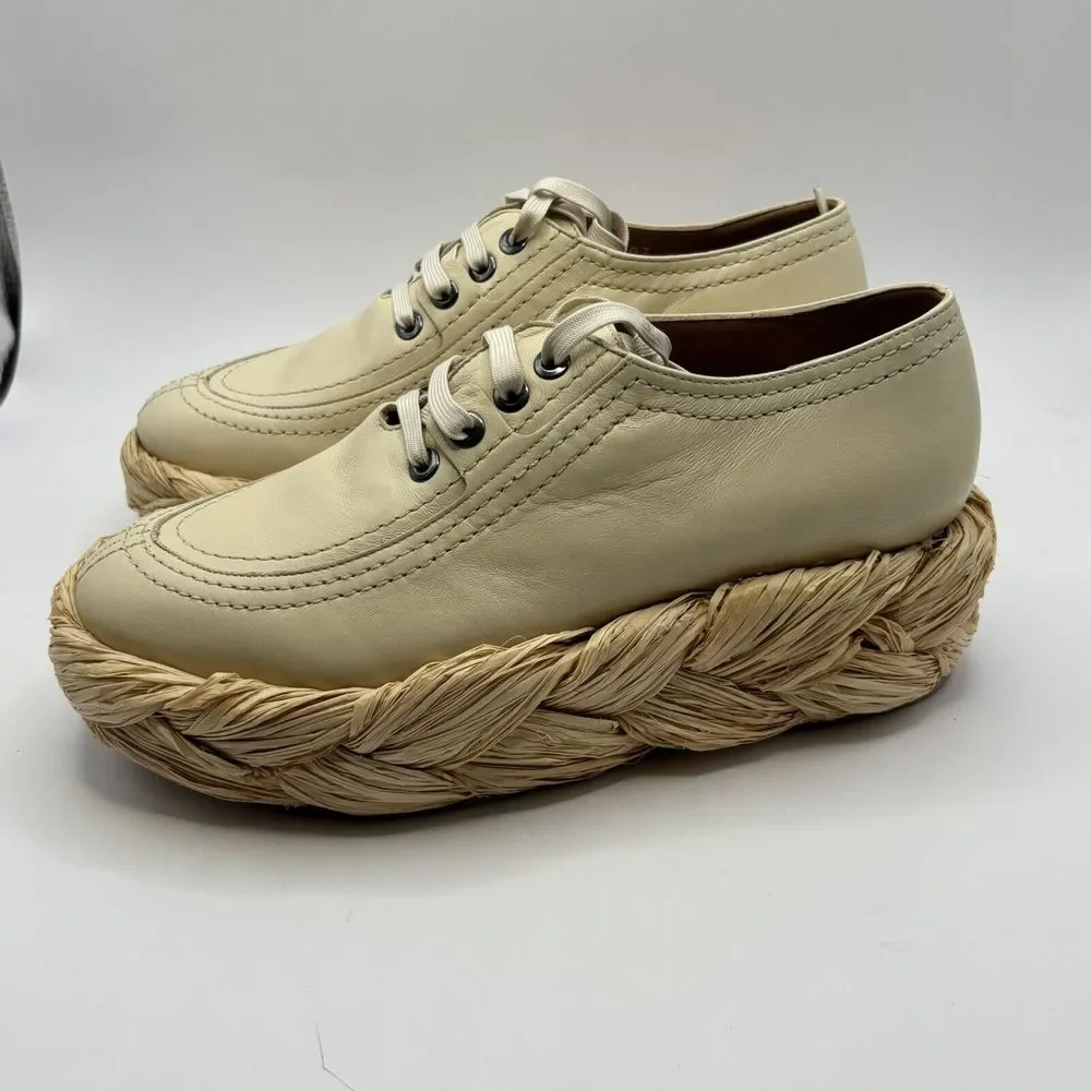 Robert‎ Clergerie Lozy Shoes Beige Women's Size 6 New NWB
